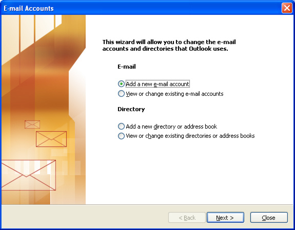 E-Mail Accounts