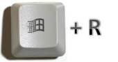 (Windows Key + R)