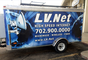 Trailer, Parking Lot Internet Las Vegas
